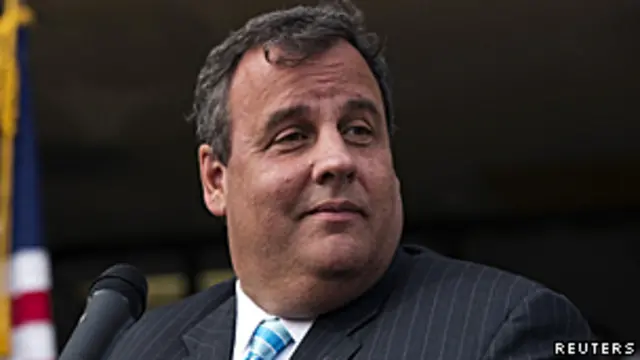 Chris Christie, gobernador de Nueva Jersey