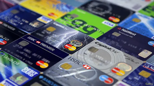 信用卡和借记卡