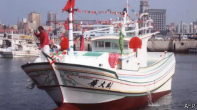 遭菲公务船枪击的台湾渔船广大兴28号（资料照片）