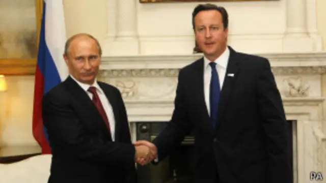  كاميرون يبحث مع بوتين ما يراه حاجة ملحة لفرض تحول سياسي في سوريا.