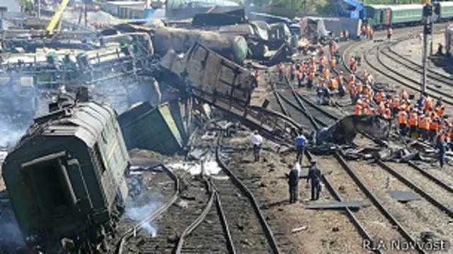 место ЧП под Ростовом