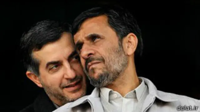 احمدی نژاد و مشایی