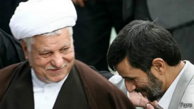 احمدی نژاد و رفسنجانی