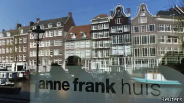 Вид из окна музея Анны Франк