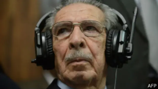 Ríos Montt | Foto: AFP