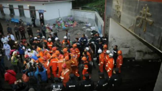 Китайские шахтеры