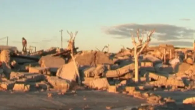 Epecuen era um destino popular de turistas até ser submersa, em 1985