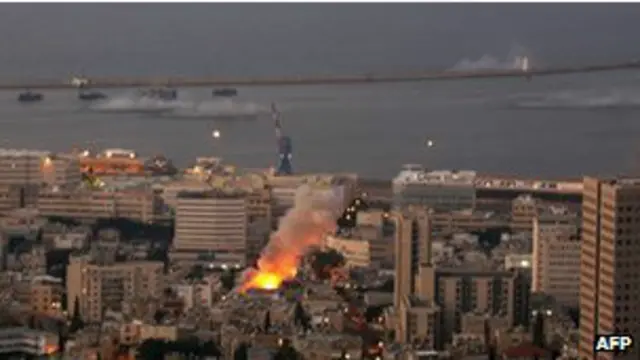 2006 savaşında Hizbullah Hayfa'ya roket fırlatmıştı.