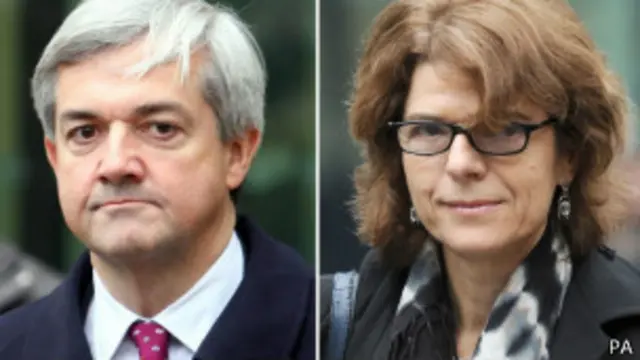 Chris Huhne, Vicky Price. Foto: AP