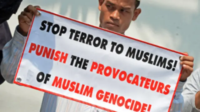 تعرض الروهينغيا لحملة تطهير عرقي في بورما