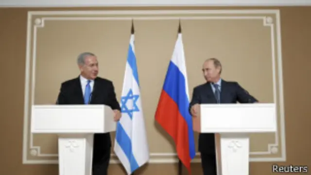 Владимир Путин и Биньямин Нетаньяху