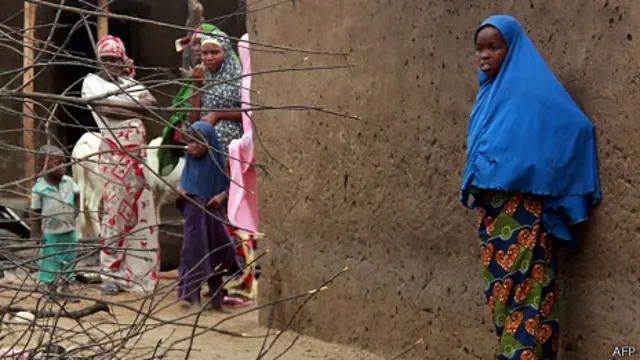 Residentes de Baga, Nigeria