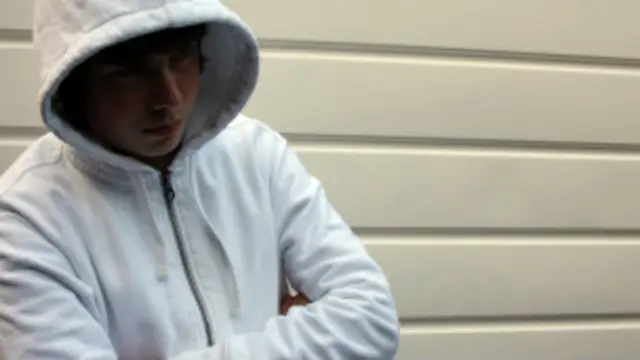 a moody teenager, BBC image