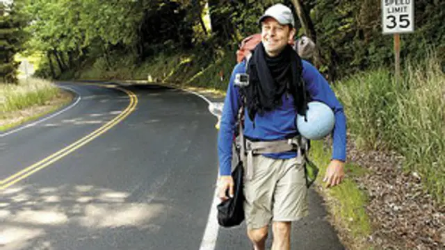 بدأ سوانسون رحلته في الأول من مايو/ايار