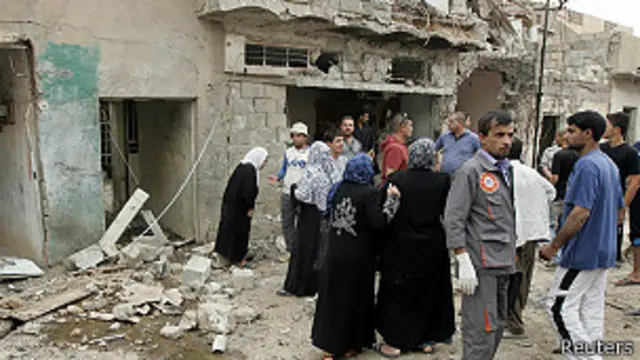 На месте взрыва