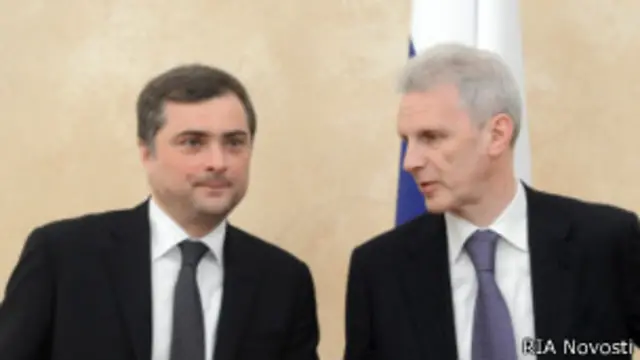 Владислав Сурков и Андрей Фурсенко