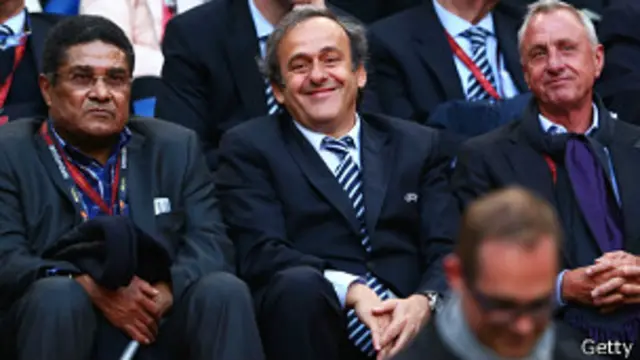 Эйсебио, Платини и Кройф