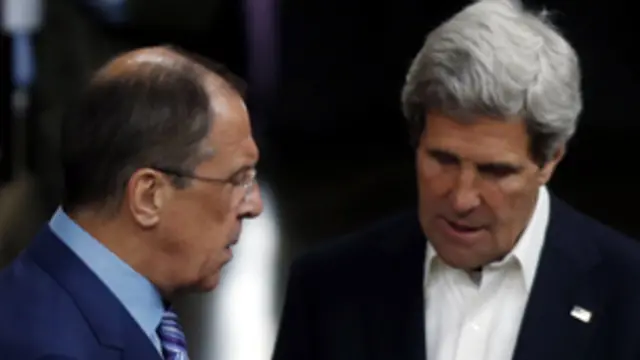 اجتمع الوزيران في السويد