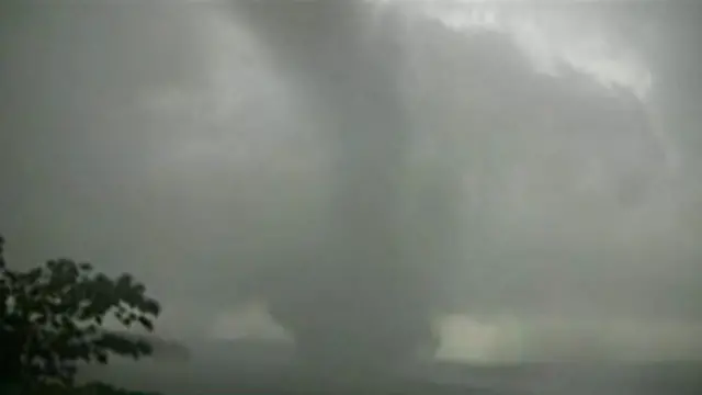 Tornado no Texas (BBC)