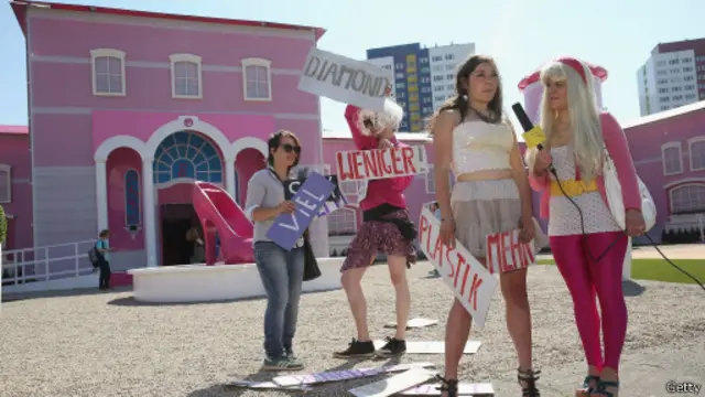 Rumah Barbie di Berlin