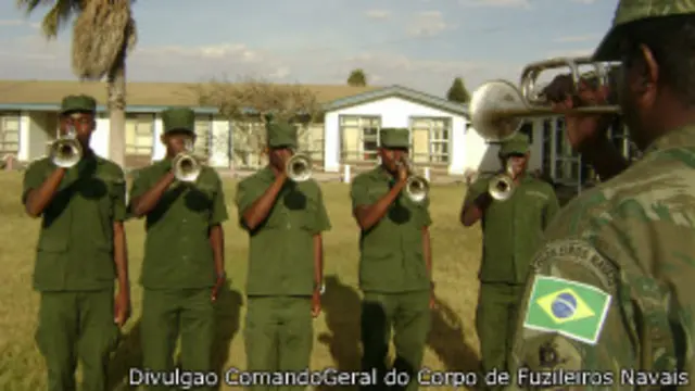 Banda de Música dos fuzileiros (Crédito: Divulgação/Comando-Geral do Corpo de Fuzileiros Navais)