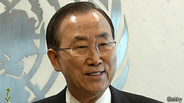 安理会官员表示,潘基文对叙利亚采取强硬立场。