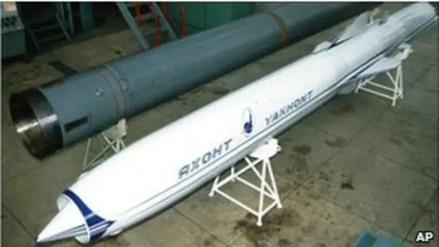 Nga đã ký hợp đồng cung ứng hỏa tiễn Yakhont cho Syria trong năm 2007