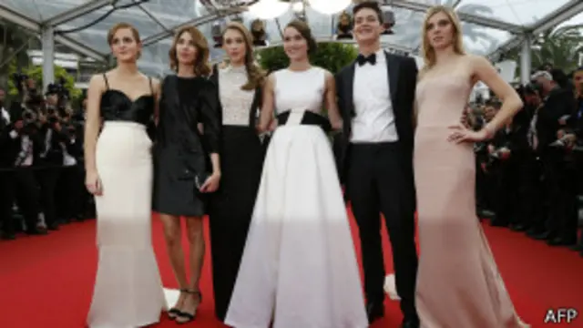 Para aktris di Cannes