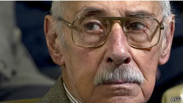 O ex-ditador argentino Jorge Rafael Videla