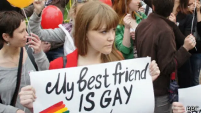 Гей-активисты в Петербурге