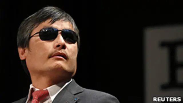 陈光诚在美国出席演讲会（3/5/2013）