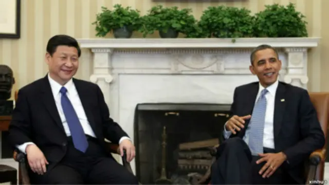 习近平和奥巴马