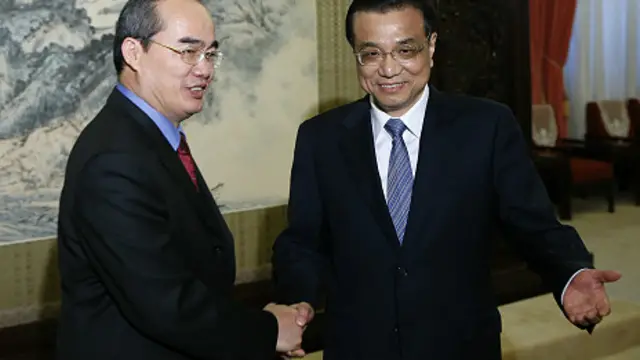 Phó Thủ tướng Nguyễn Thiện Nhân thăm Bắc Kinh hồi tháng 5/2013