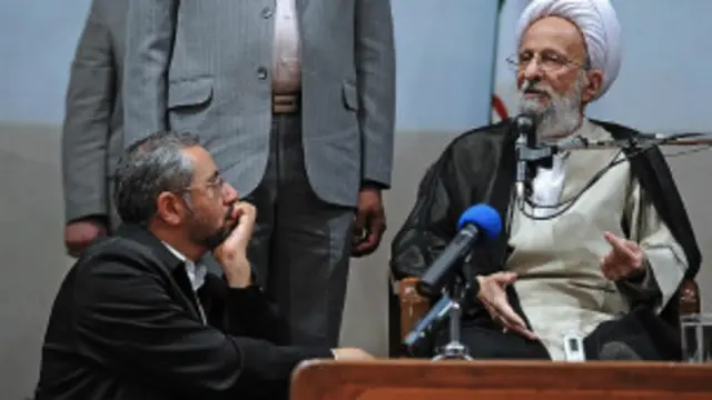 مصباح یزدی و باقری لنکرانی