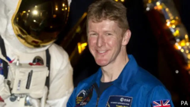 Британский астронавт Тим Пик