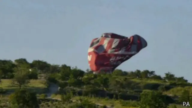 Катастрофа воздушного шара в Турции