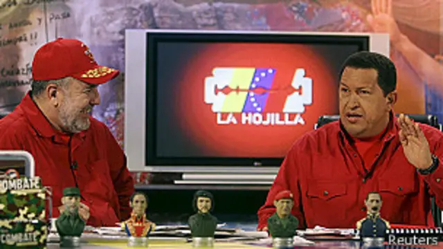 Mario Silva entrevista Presidente Hugo Chavez