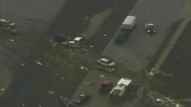 Ventos de até 320 km/h arrasaram subúrbio de Oklahoma