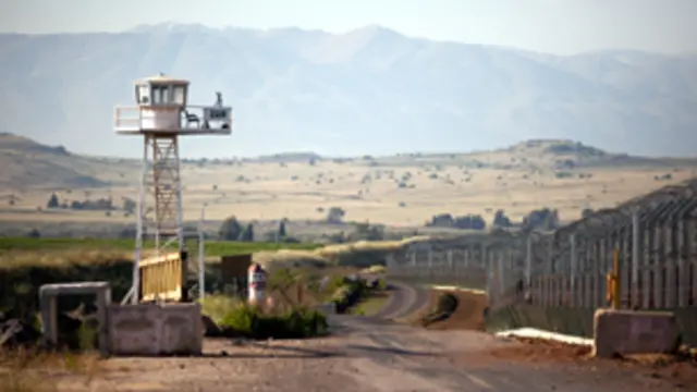 نقطة مراقبة تابعة للقوات الدولية في الجولان