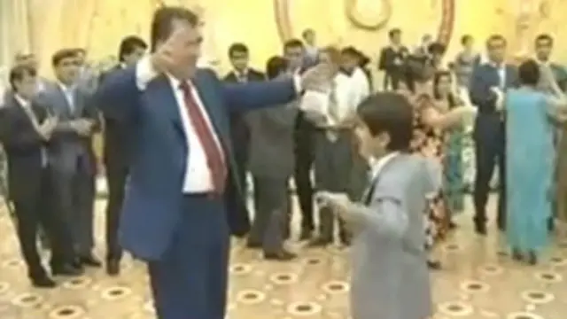 Рақсида Президент Раҳмон...