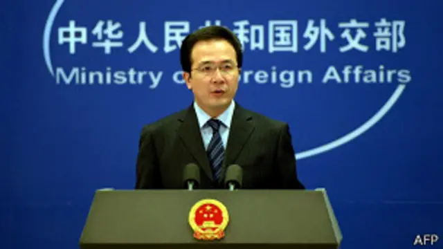 中国外交部发言人洪磊