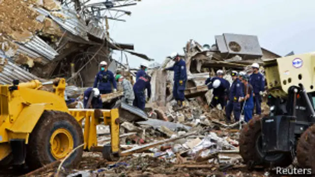 美国穆尔市龙卷风灾场