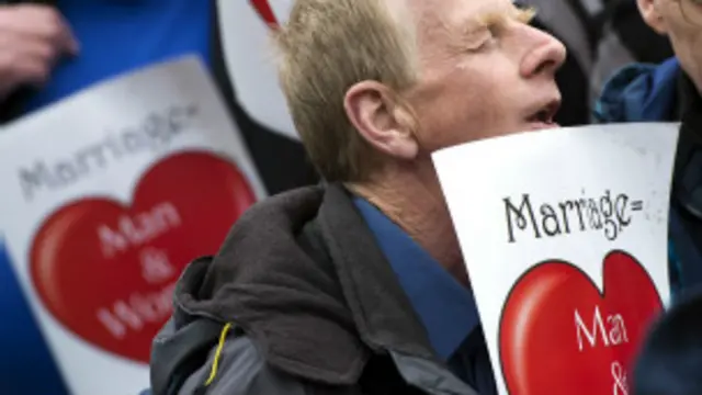 معارضو زواج المثليين