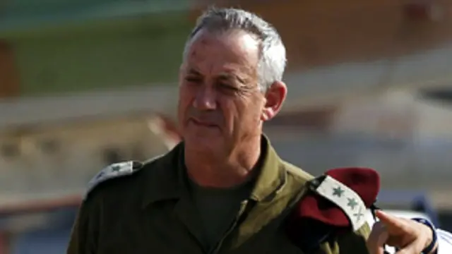 رئيس الأركان الإسرائيلي بيني غانتز