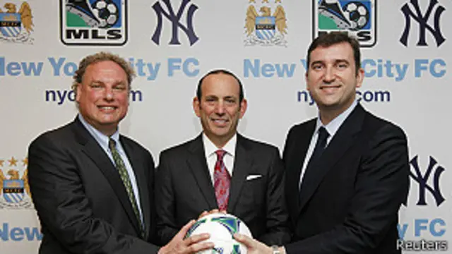 Randy Levine, Don Garber, Ferran Soriano