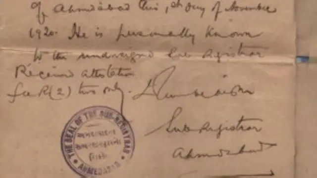 Surat wasiat Gandhi yang dikategorikan sebagai dokumen yang sangat penting, terjual diharga £55.000.