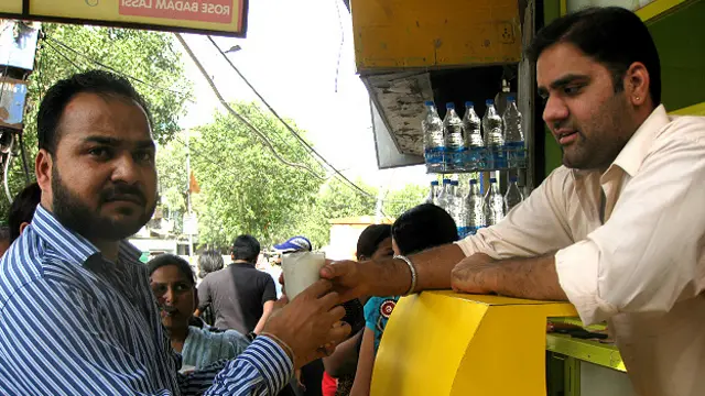 पुरानी दिल्ली में परंपरागत पेय