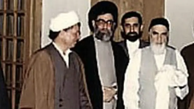 خمینی، خامنه ای و رفسنجانی