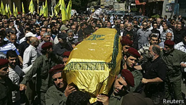 Funeral de Hezbolá en Beirut
