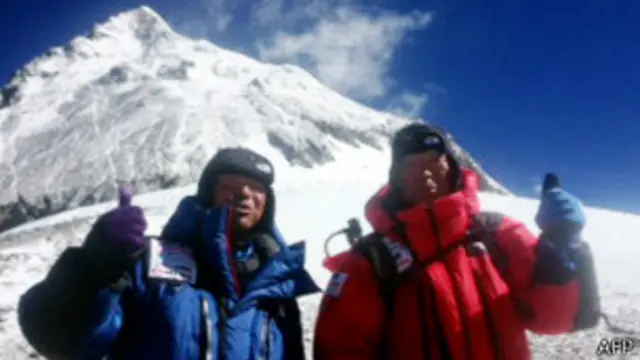 Yuichiro Miura, oldest climber of Mount Everest, AFP